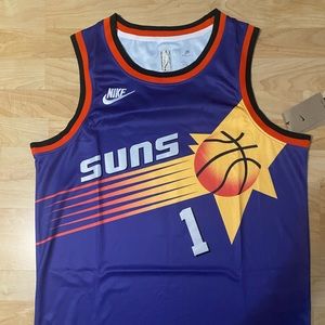 Devin Booker 2023 Purple Suns Jersey Size 44 Adult Medium M NWT Swingman